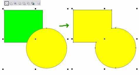 How To Use Weld Trim Intersect Combine Options In CorelDRAW