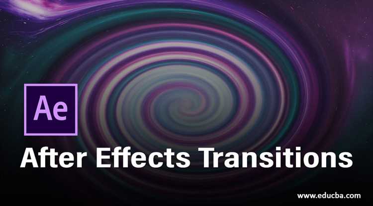 5 Simple Transitions in After Effects and How to Apply Them