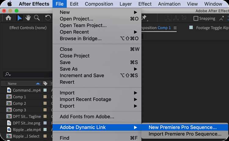 Adobe Dynamic Link: The Advanced Tutorial You Need