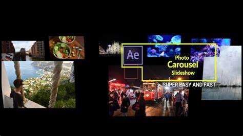 After Effects Photo Carousel Tutorial
