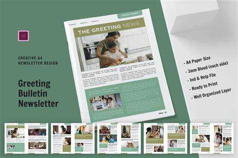 Create a Monthly Newsletter Template in Adobe InDesign