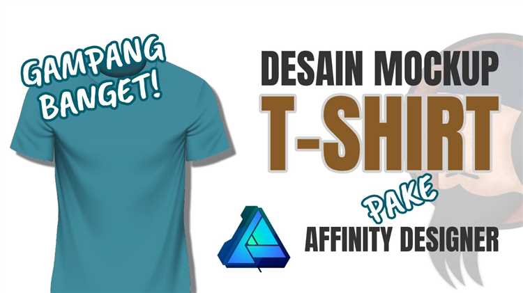 Create a t shirt mockup with Affinity Designer