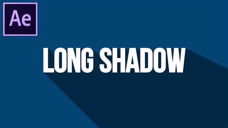 Create Long Shadows in After Effects