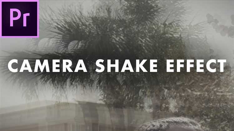 Create Realistic Camera Shake Effects in Premiere Pro