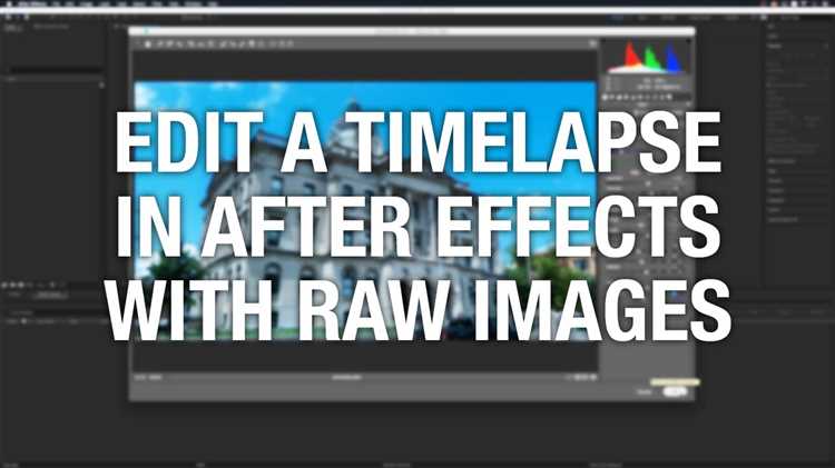 Create Time-Lapse Effect in After Effects with Photos