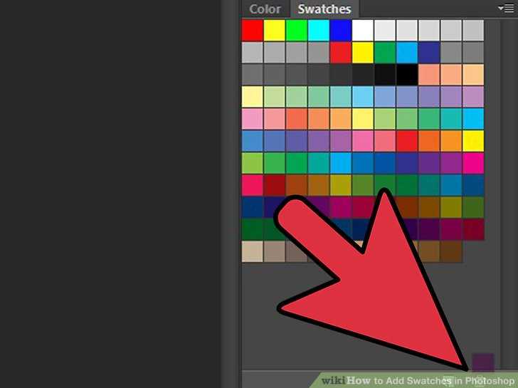 Drag and Drop Color Swatches in Photoshop