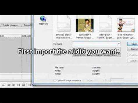 Step 3: Importing your Audio File: