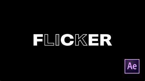 Step-by-Step Guide to Create Flicker Text Animation