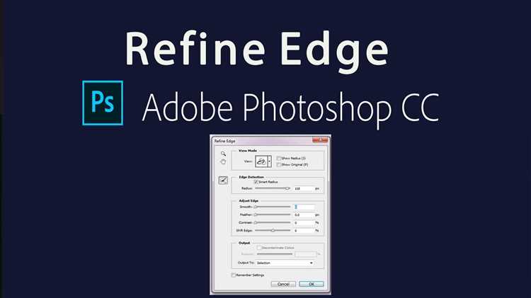How To Access Refine Edge In Photoshop CC 2024