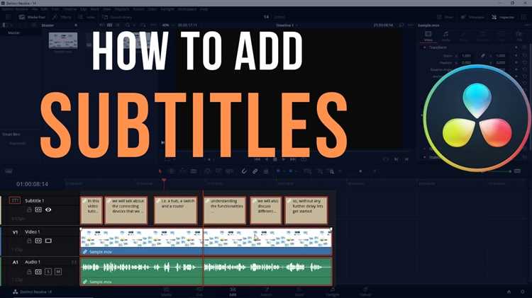 Tips and Tricks for Creating Accurate Subtitles in DaVinci Resolve