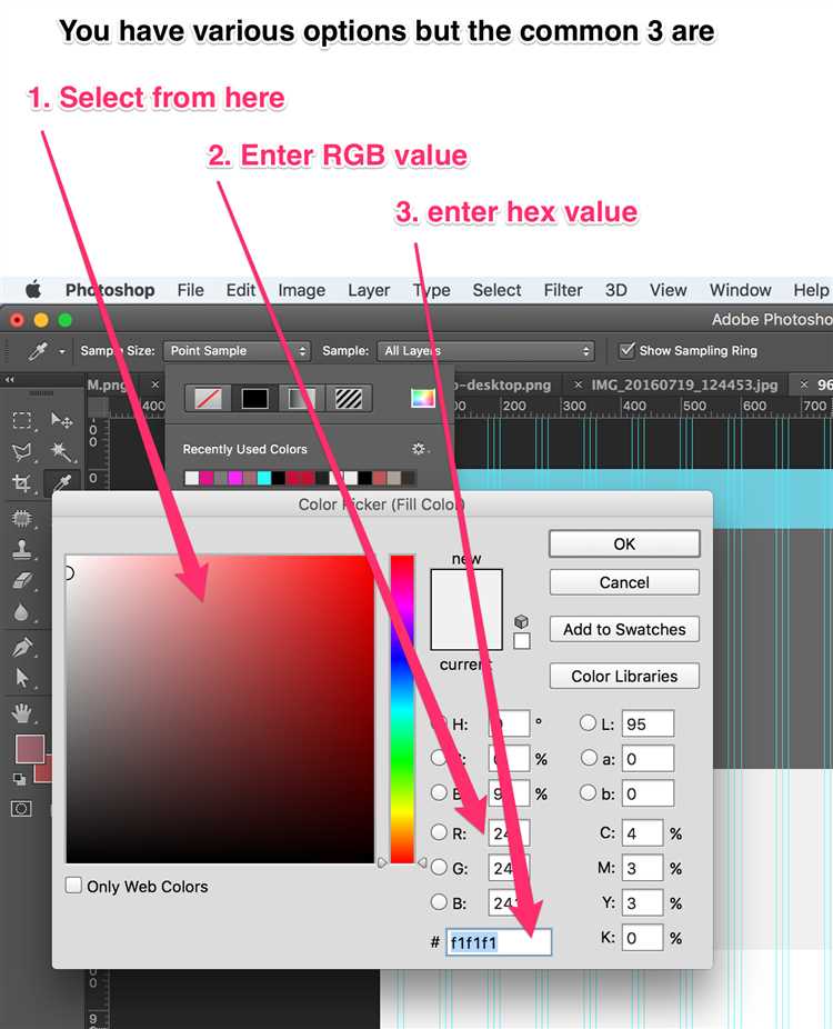 How To Choose Text Colors From Images In Photoshop