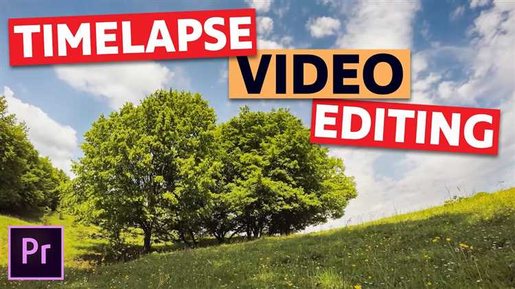 How to Create a Time-lapse in Premiere Pro from Videos & Photos