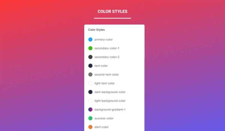 Understanding Figma's Color and Text Styles