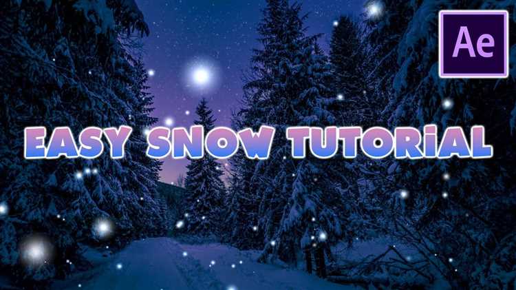 How to Create Snow in After Effects