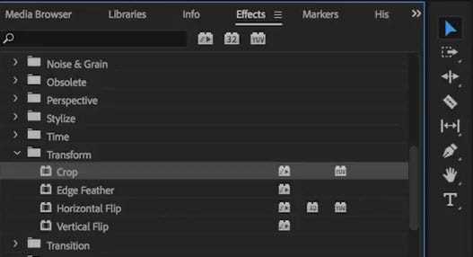 Steps to Crop a Video in Adobe Premiere Pro