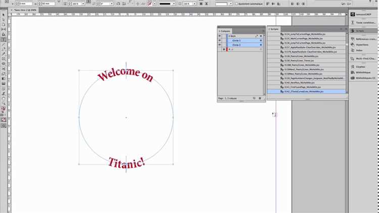 How to Curve Text in InDesign