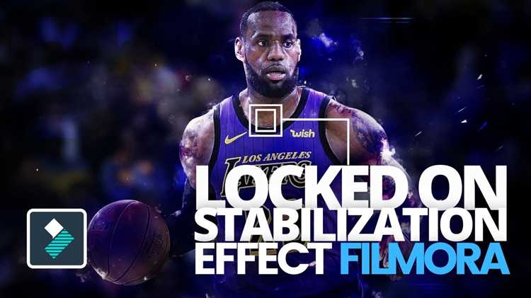 How to do lock on stabilization face tracking Effect in Filmora