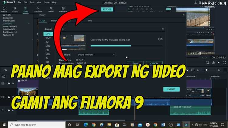 How to Export High Quality Videos in Filmora