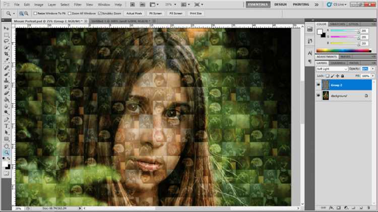 How to Make A Photomosaic in Photoshop