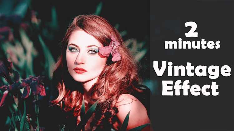 How to Make a Vintage Effect in Photoshop