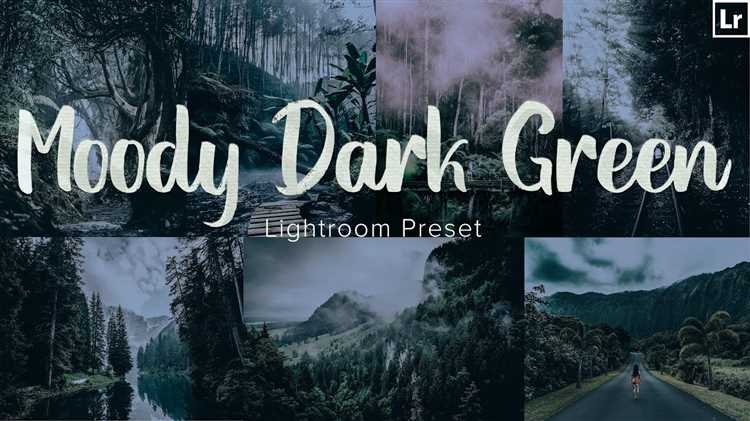 How to Make GREEN MOODY DARK Look in Lightroom