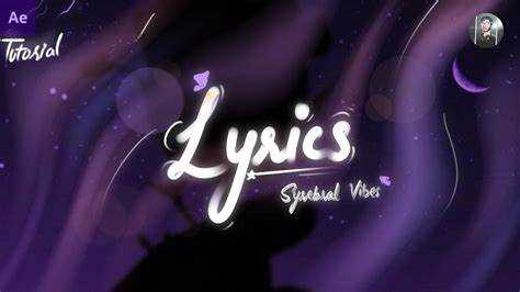 How to make Lyrics Video in Adobe After Effects