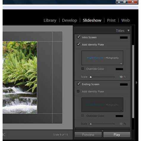 How to Quickly Create a Slideshow using Adobe Lightroom