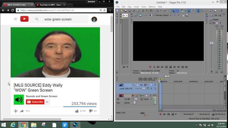 How to Remove Green Screen in Sony Vegas