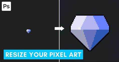 Enhancing the Quality of Resized Pixel Art with Additional Editing Techniques