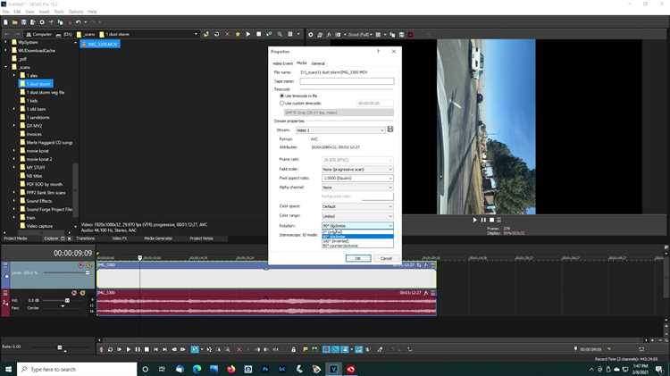 How to rotate Vertical Video to Horizontal in Vegas Pro