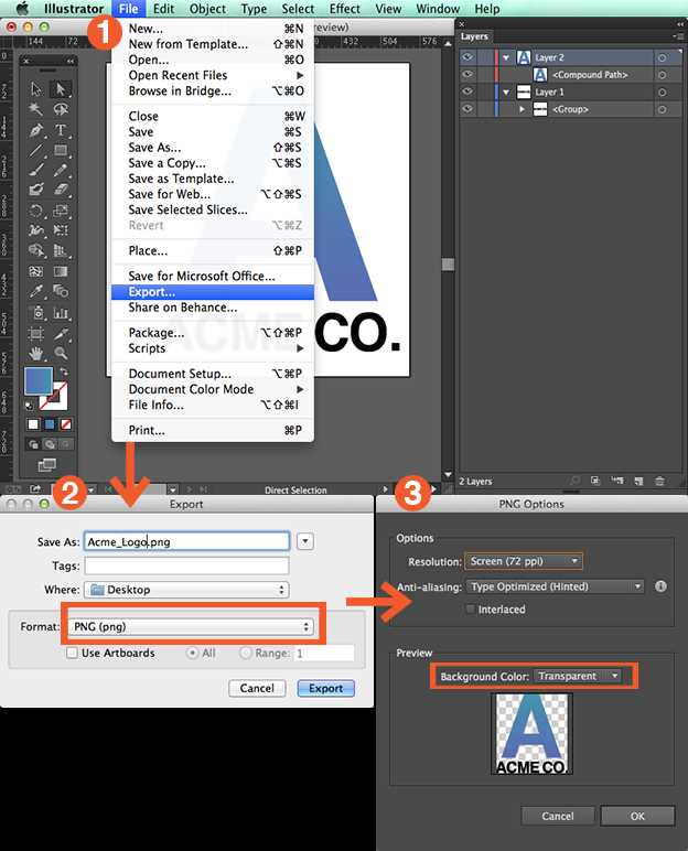 How to Save/Export a Logo in Adobe Illustrator