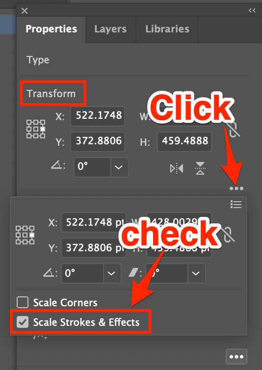 How to Scale Stroke Proportionally in Adobe Illustrator