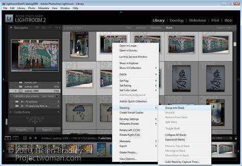 How to Stack Photos in Lightroom