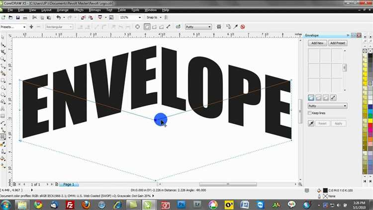 Advanced Techniques with Envelope Tool in CorelDraw