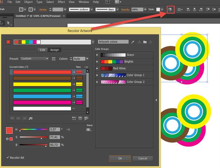 How to Use Generative Recolor Tool in Adobe Illustrator