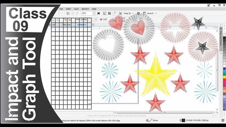 How to use Impact & Graph Tool in CorelDRAW