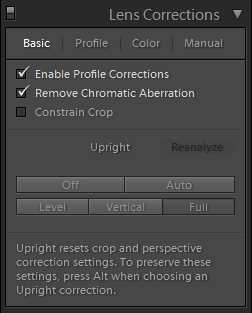 How to Use Lightroom Lens Correction