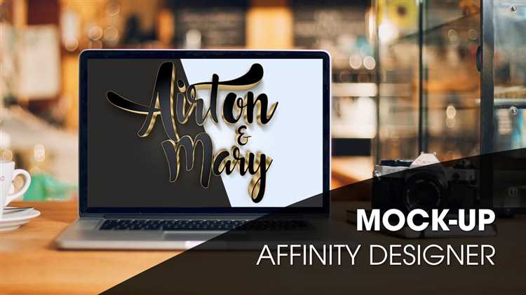 Customizing PSD Mockup Templates in Affinity Designer
