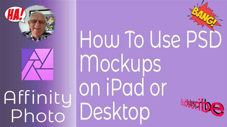How To Use PSD Mockup Templates In Affinity Designer