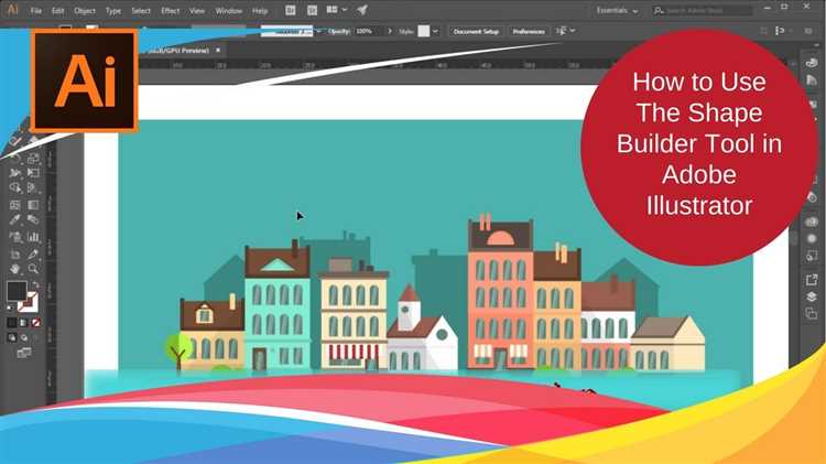 How to Use Shape Builder Tool in Adobe Illustrator
