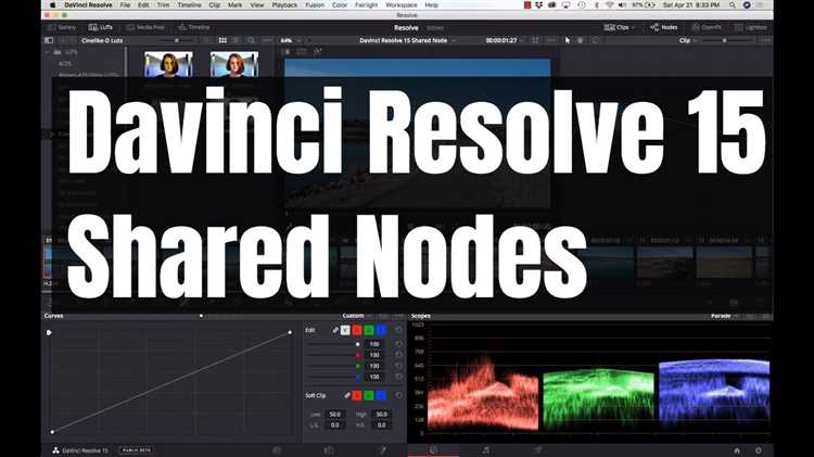 How To Use The Shared Node Feature In DaVinci Resolve
