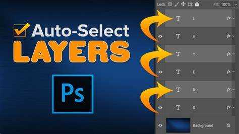 Photoshop Layers Tip: How to Auto-Select Layers